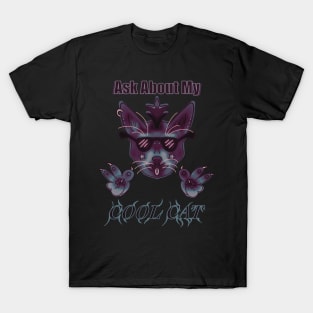 Goth Ask About My Cat T-Shirt